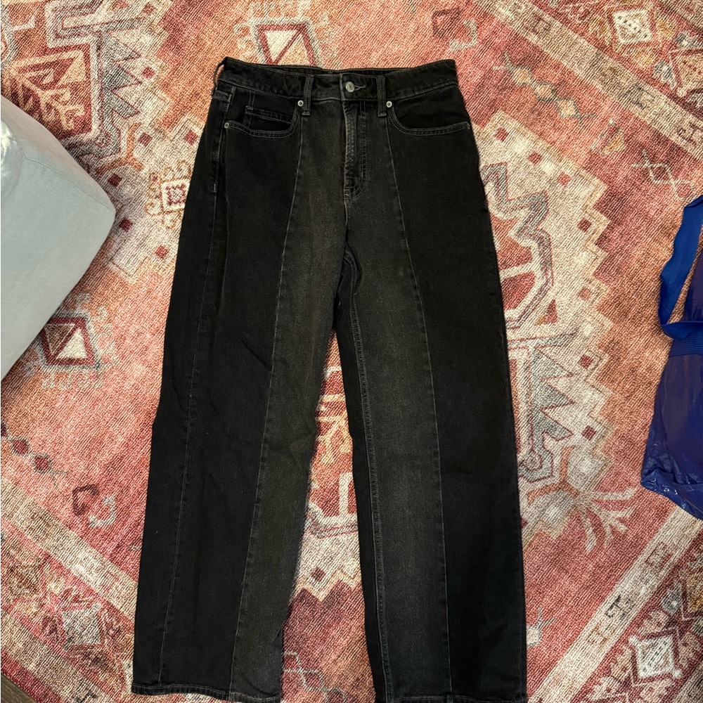 Old Navy Black Flare & Wide Leg Jeans
